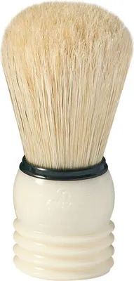 Immagine prodotto di Pennello da barba Omega in pura setola 40033 manico beige