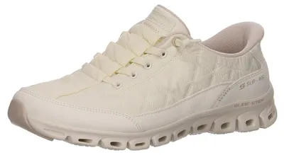 Immagine prodotto di Skechers scarpe sportive basse suola sagomata alla moda in bianco/bianco combi, taglia 42