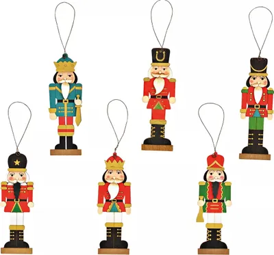 Produktbild von Weihnachtshänger Nussknacker aus Holz