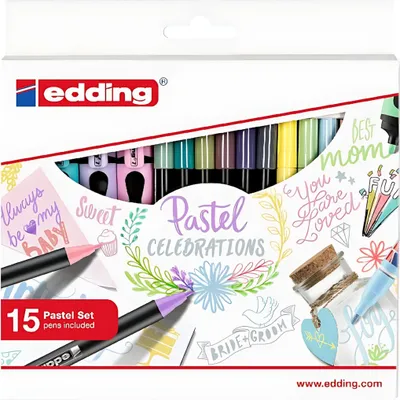 Produktbild von Edding Glasmarker 95 1,5-3 mm schwarz 1er-Blister