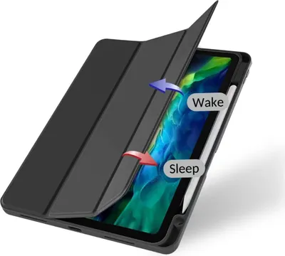 Immagine prodotto di Custodia protettiva flip AlzaGuard per iPad Pro 13" M4 (2024) e Apple Pencil - nero