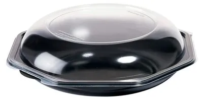 Produktbild von 170x DUNI Octabowl® 230 x 230 x 72 mm Schwarz ungeteilt
