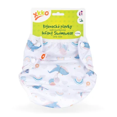 Obrázok produktu pre XKKO - Dojčenské plavky, jednoveľkostné, Sky Whale