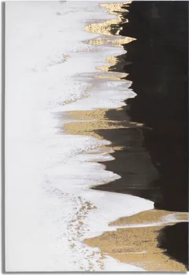 Image de Toile abstraite multicolore 80x3x120 cm
