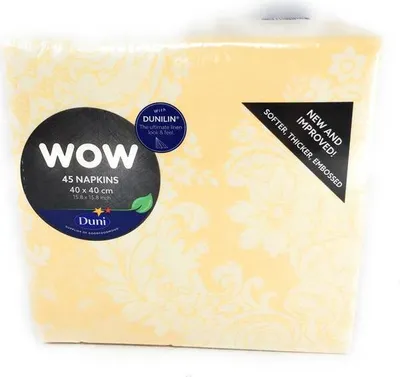Produktbild von Duni Dunilin Serviette Royal cream 40 x 40cm Inhalt 45 Stück