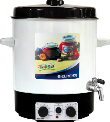 Produktbild von BIELMEIER Einkochautomat Emaille 29 Liter 2000 W Zeituhr Auslaufhahn BHG 685.2