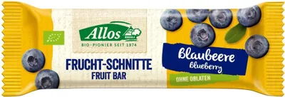 Produktbild von Allos Frucht-Schnitte Blaubeere -- 30g
