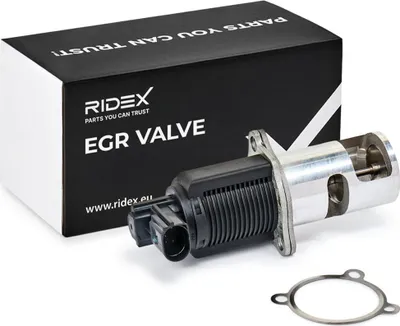 Produktbild von RIDEX 1145E0049 AGR-Ventil mit Dichtung für OPEL Vivaro A Kastenwagen (X83) Abgasrückführungsventil