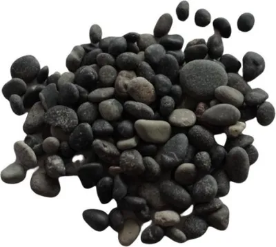 Produktbild von Silbermann Dark Gravel, dunkler Aquarienkies für Meer- und Süßwasser, 5-8mm Körnung, (10kg), SIMS511