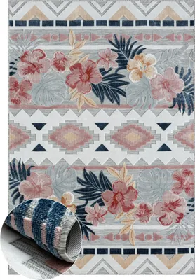 Obrázek produktu pro 200x300 cm Kusový koberec Flora grau – na ven i na doma
