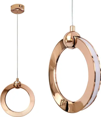 Image de Lampe Suspendue Toolight Lhj101-1Cp Gold, Rose Gold