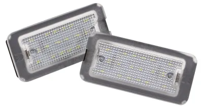 Für Fiat 500 / Fiat 500C ab 2007-2016 2x LED Kennzeichenbeleuchtung Leuchten in der Farbe von Goingfast
