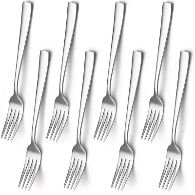 Gabeln Set 8-teilig 20,5 cm Edelstahl spiegelpoliert spülmaschinengeeignet