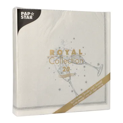 Produktbild von Papstar 89149, Silber, Seidenpapier, Abbildung, 54 g/m², 400 mm, 400 mm