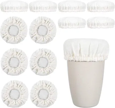 Produktbild von Keramische Gläser für Fermentierung - 11 cm Durchmesser - Weiß