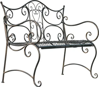 Produktbild von CLP Gartenbank Tara romantisch bronze