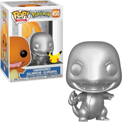Produktbild von Pokemon - Charmander Salameche Glumanda 455 25 Years - Funko Pop! - Vinyl Figur