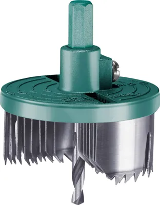 Image de kwb 498920. Type : Kit, Convient pour : Perceuse, Convient pour les matériaux : Cuivre, Bois dur, Panneau stratifié, Métal non ferreux, Placoplâtre, Plastique,.... Type d'emballage : emballage visible. Nombre de scies cloches : 8 pièce(s) (498920)