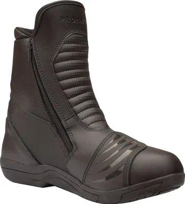 Produktbild von PROANTI Motorradstiefel Leder Motorrad Stiefel Touring halbhohe Motorradschuhe