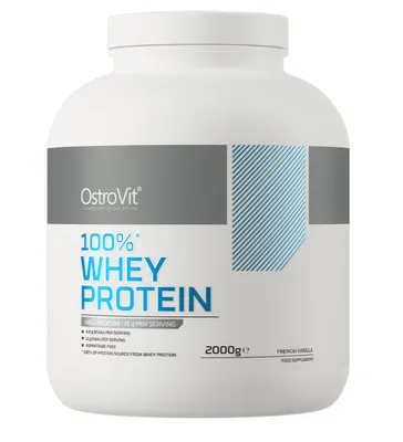 Obrázek produktu pro OstroVit 100% syrovátkový protein - 2000 g-dávka francouzská vanilka