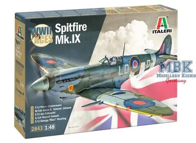 Produktbild von ITALERI IT2843 Spitfire Mk. IX Aces - Wing Aces