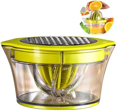 Immagine prodotto di Spremiagrumi manuale, acciaio inossidabile, ABS, 1 pezzo