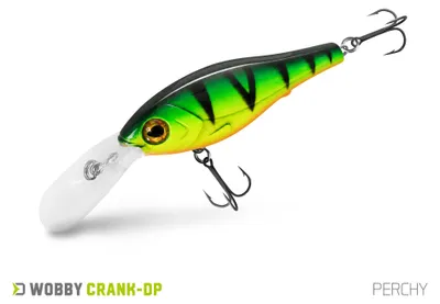 Imagen del producto de DELPHIN WOBBY CRANK-DP, señuelo crankbait flotante, 7 cm, modelo PERCHY, 12 g / 7 cm, 1 unidad, 101007023
