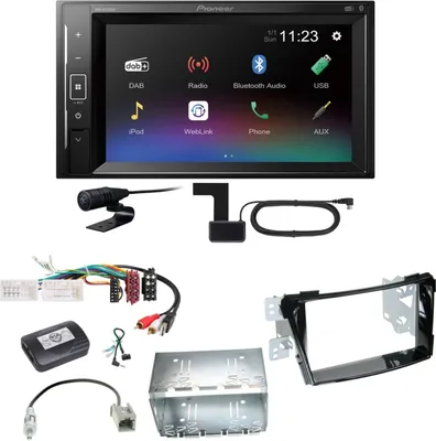 Produktbild von Pioneer DMH-A240DAB Digitalradio Bluetooth Einbauset für Hyundai i40 VF