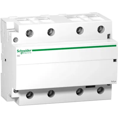 Immagine prodotto di Contattore Schneider Electric GC, 4S, 13 VA, bobina 220-240 V CA - Ith: 100 A GC10040M5