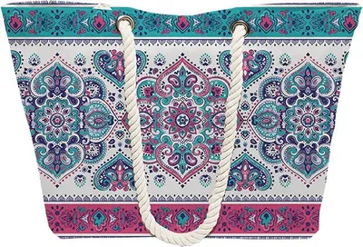 Image de Sac de plage Mandala 47x37 cm