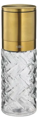 Productafbeelding van Cilio pepermolen of zoutmolen CRISTALLO goud, artikelnummer 613551, EAN-code 4017166613551