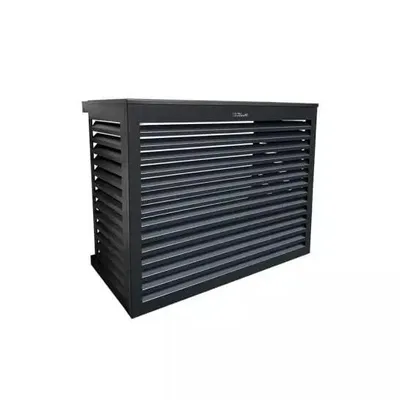 Produktbild von DECOCLIM Aluminium Schutzgehäuse RAL7016 Größe S, Innenmaße: H 680 x W 900 x D 450-600 mm (Tiefe anpassbar)