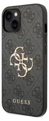 Produktbild von Guess, Schutzhülle 4G Big Apple iPhone 15 Plus, Schwarz