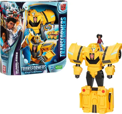 Obrázek produktu pro Transformers EarthSpark Spin Changer Bumblebee und Mo Malto