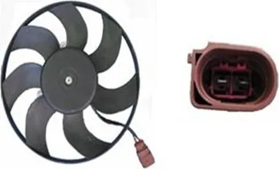 Produktbild von MAHLE CFF 169 000S Lüfter Motorkühlung Kühlerlüfter für VW GOLF VI (5K1) Wasserkühler Ø295mm
