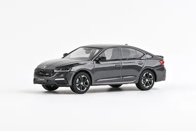 Produktbild von Skoda Octavia IV RS (2020) Grau Titan Metallic - ABREX 1:43