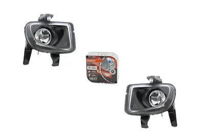 Produktbild von Nebelscheinwerfer + Osram Night Breaker Laser passend für Fiat Punto - Set L+R 51782369 51782368 Johns