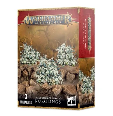 Produktbild von Warhammer Age of Sigmar Maggotkin of Nurgle Nurglings