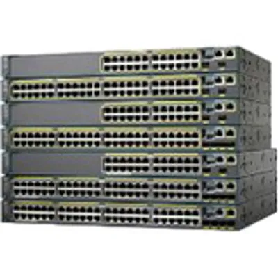 Produktbild von Cisco WS-C2960S-F48LPS-L, Managed, L2, Fast Ethernet (10/100), Power over Ethernet (PoE), Rack-Einbau