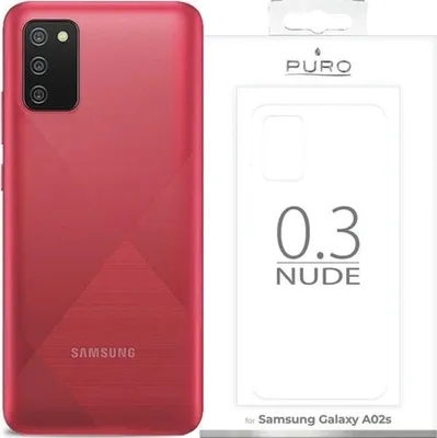 Zdjęcie produktu dla Puro Nude 0.3 Samsung A02S A025 Przeźroczysty/Transparent Sga02S03Nudetr