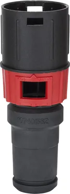 Obrázok produktu pre Bosch 2 607 002 632, Adaptér hadice, Bubnový vysávač, Čierna, Červená, 3,5 cm, 1 kusov