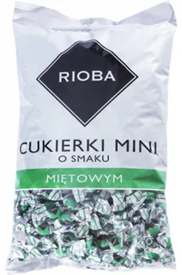 Produktbild von Mini-Minze-Bonbons 1kg - Rioba
