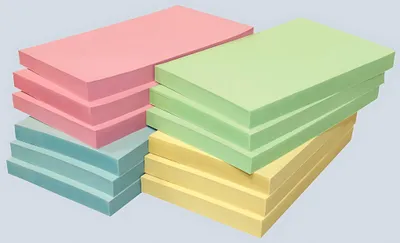 Produktbild von inFO Recycling Haftnotizen 12.5 x 7.5 cm