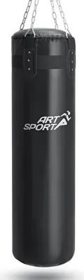 Zdjęcie produktu dla Worek bokserski 24802, zestaw bokserski, do boksu i kickboxingu, 120 cm, czarny