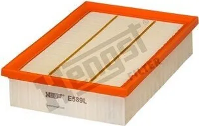 Produktbild von Luftfilter HENGST FILTER E589L für FORD Focus II Schrägheck (DA, HCP, DP) Filtereinsatz