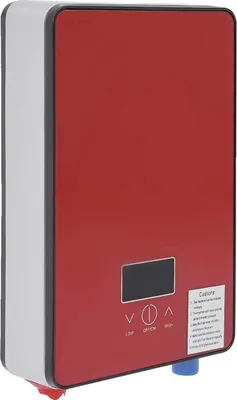 Image de Chauffe-eau, chauffage instantané, voyant LED rouge