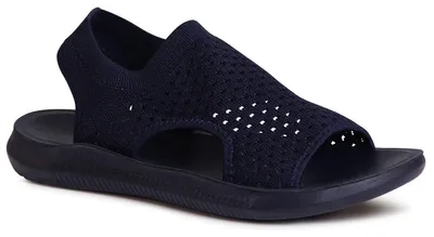 Produktbild von topschuhe24 2803 Damen Sportliche Riemchen Sandalen Plateau , Farbe:Blau, Größe:36 EU