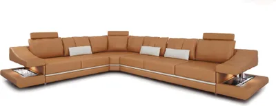 Produktbild von Ledersofa Ecksofa Couch Designer Polster Eckgarnitur Sofa Couchen Sofas Leder