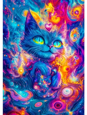 Produktbild von VIEL SPASS MIT Puzzle Cosmick Cat 1000 dplks