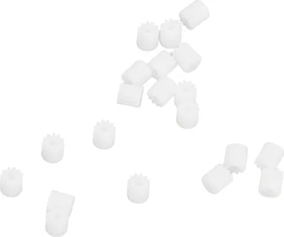 Produktbild von 20pcs Kunststoffmotor Zahnrad 1/24 für axiale SCX24 11T Fernbedienungsauto -Austausch